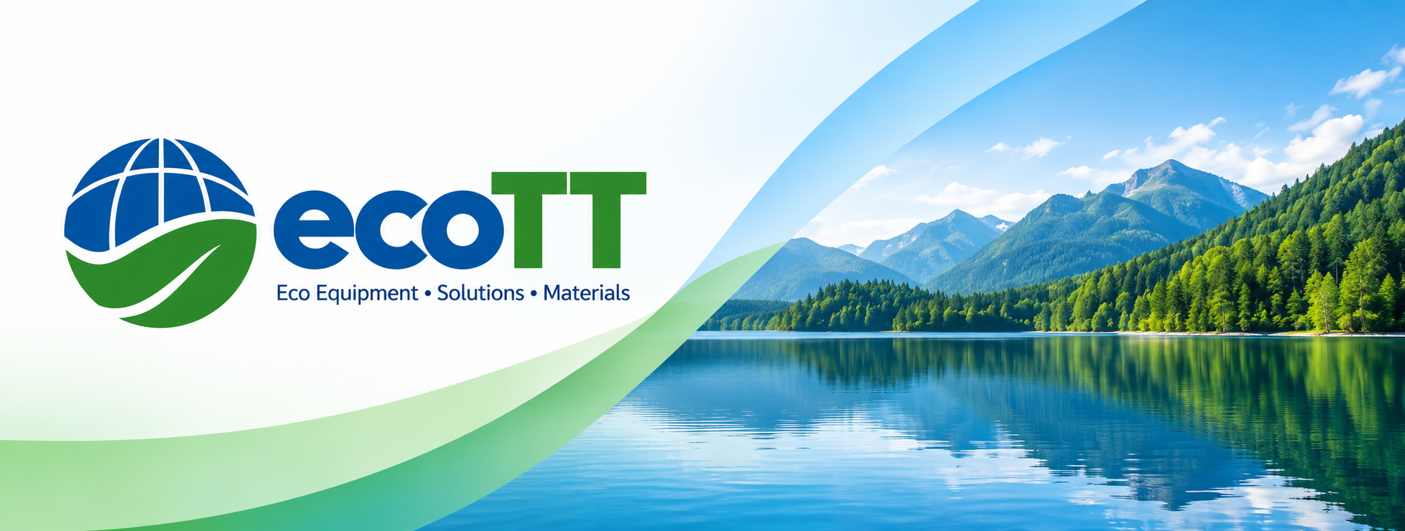 ecoTT — Eco Equipment, Solutions, Materials ブランドバナー