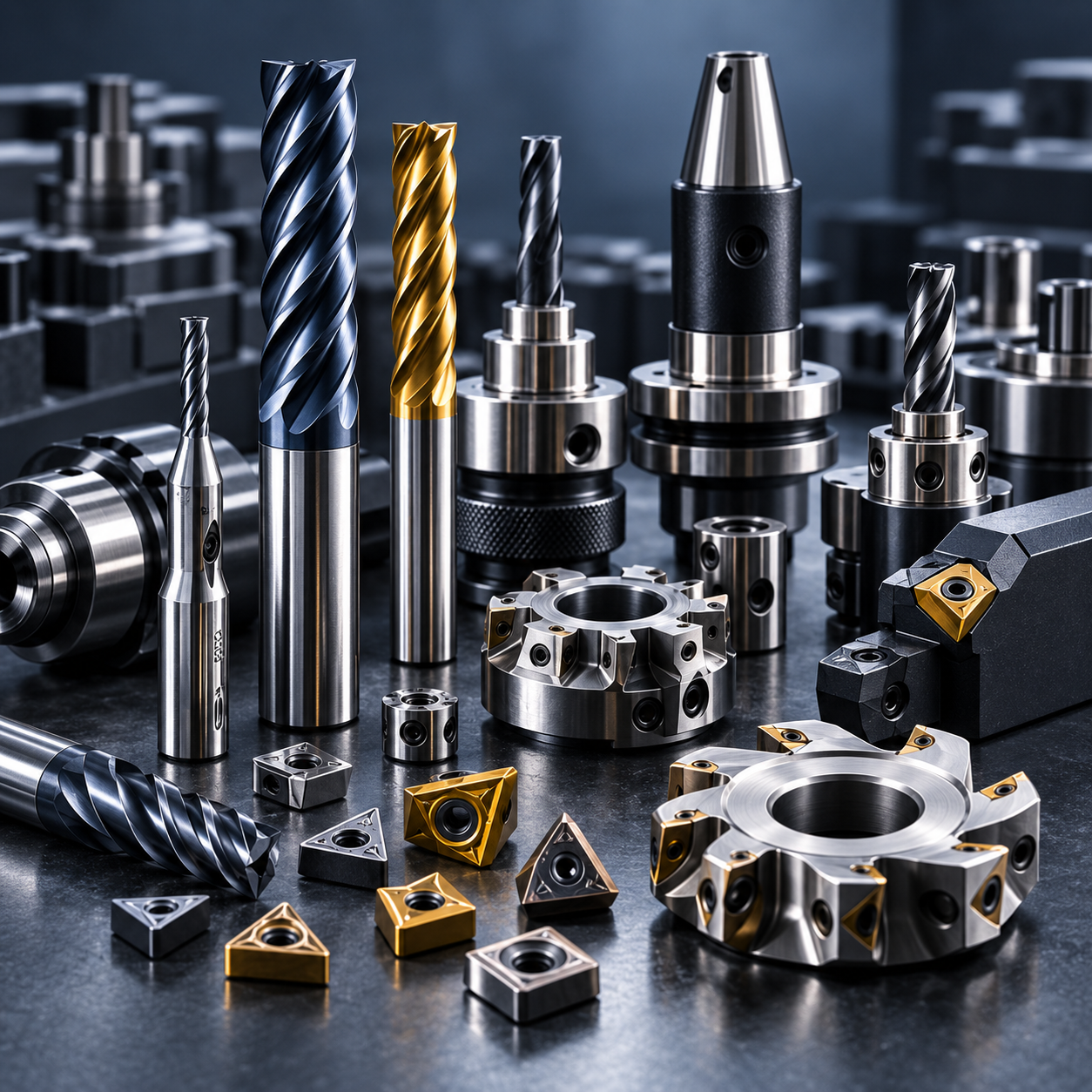Tools and accessories — cutting tools, toolholders and measuring tools